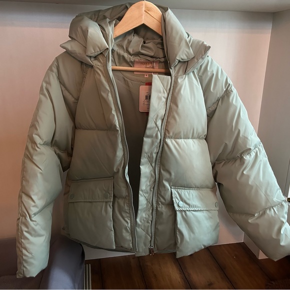 TOAST SOCIETY (Australian Brand) - Pluto Puffer Jacket in Mint - Picture 2 of 5